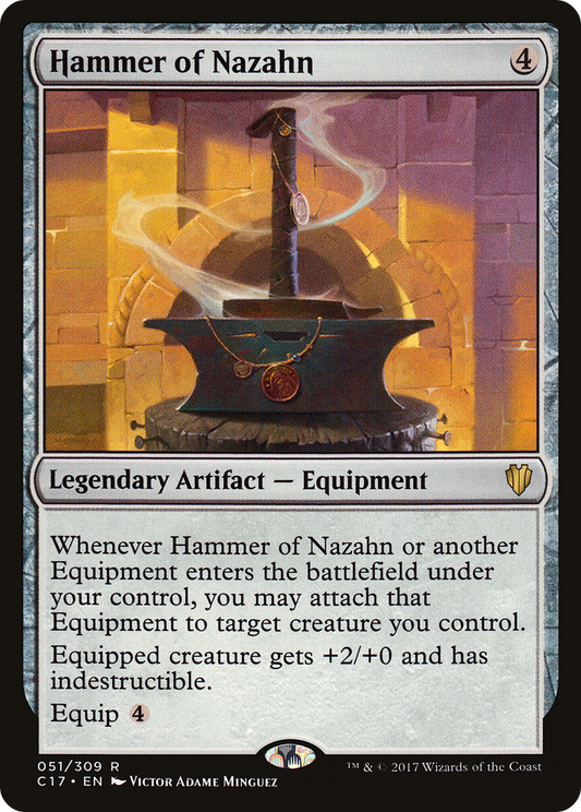 Hammer of Nazahn (051) - Commander 2017