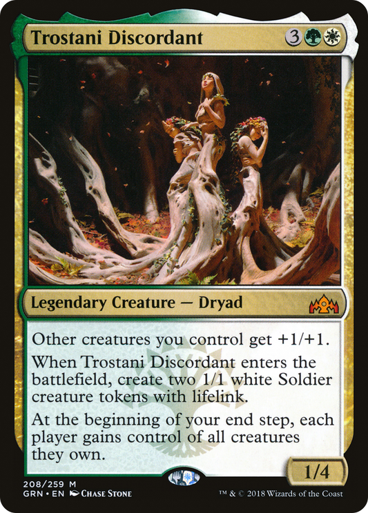 Trostani Discordant [Guilds of Ravnica] Foil
