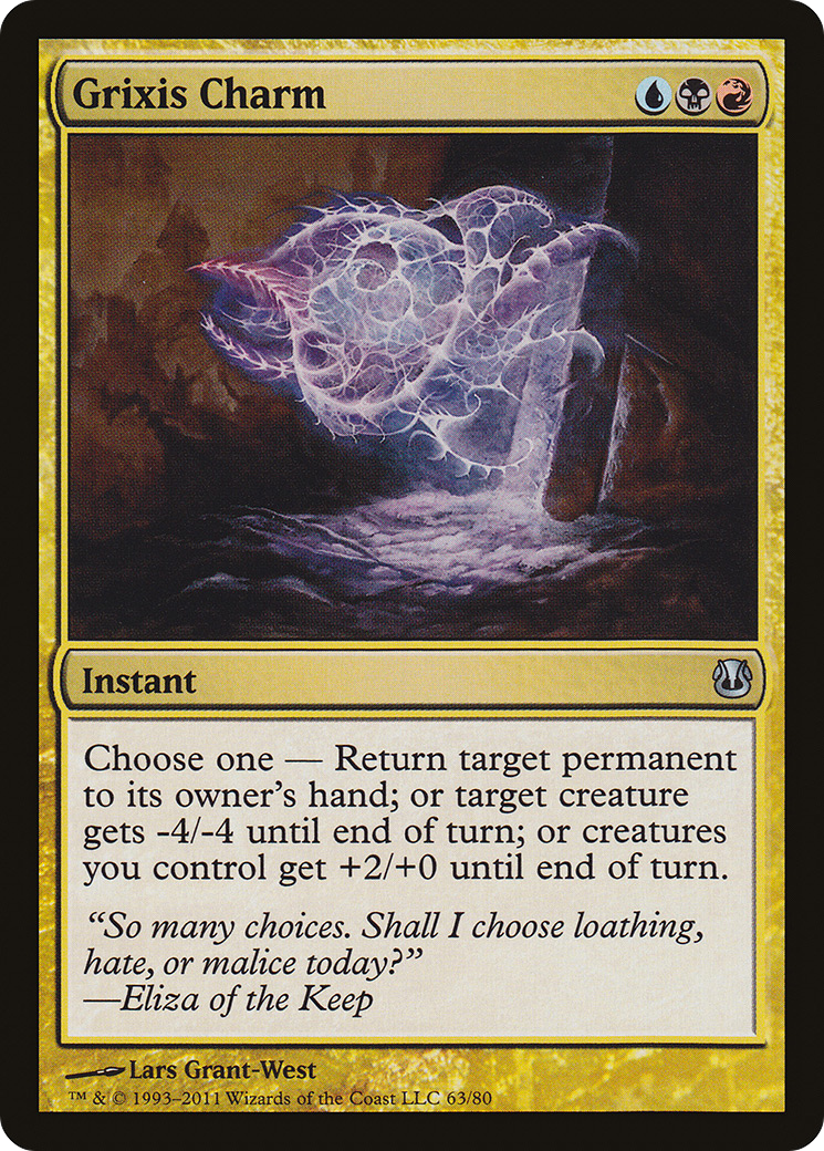 Grixis Charm (063) - Duel Decks: Ajani vs. Nicol Bolas
