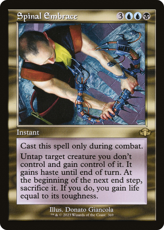 Spinal Embrace (Retro) [Dominaria Remastered] Foil