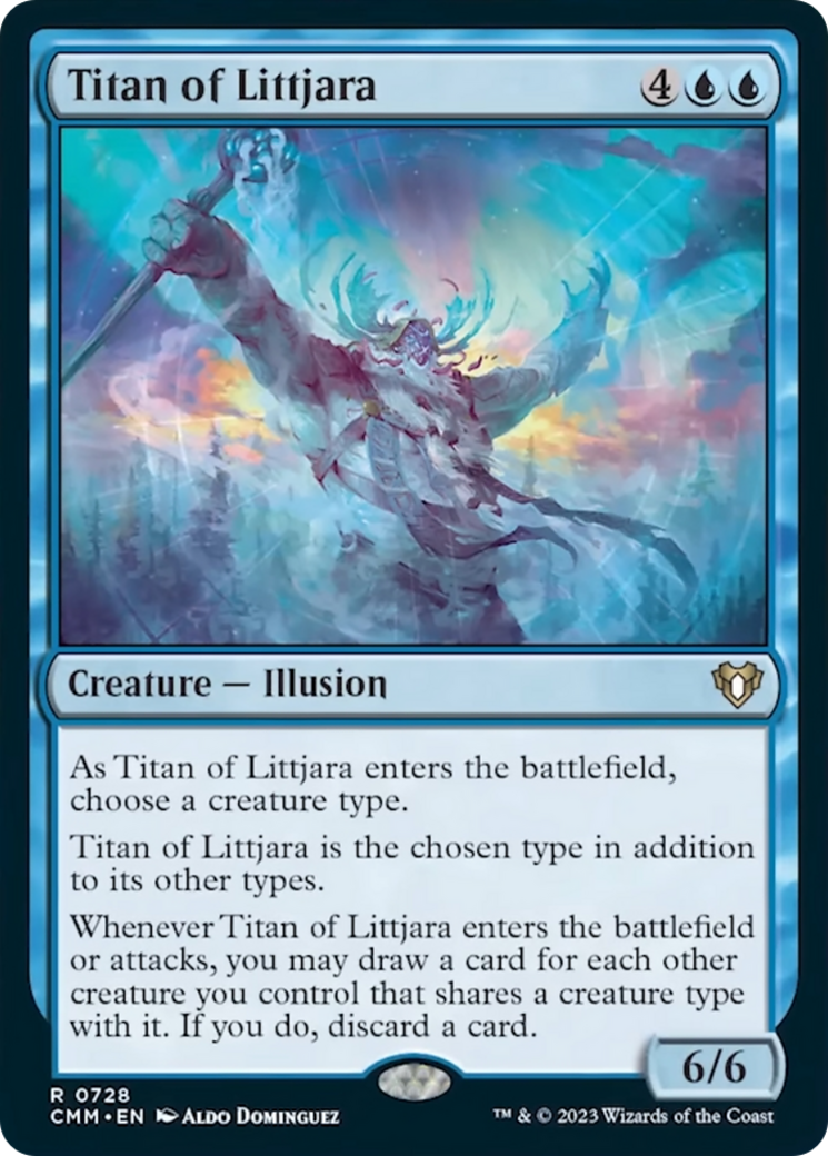 Titan of Littjara [Commander Masters] | Silver Goblin