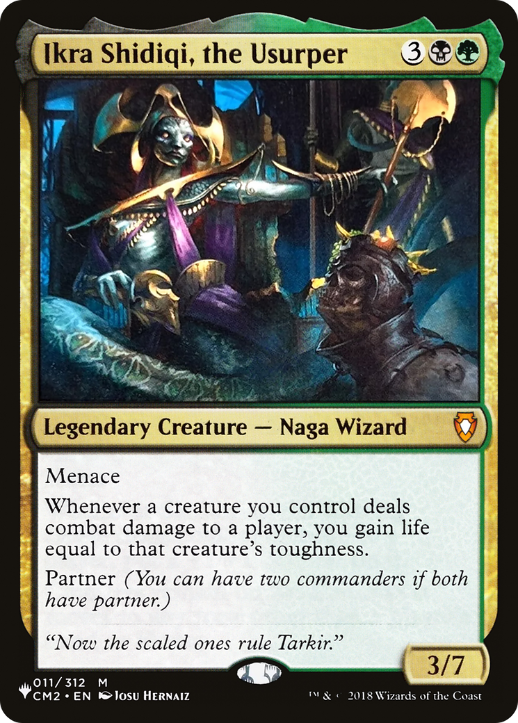 Ikra Shidiqi, the Usurper (CM2-11) - The List