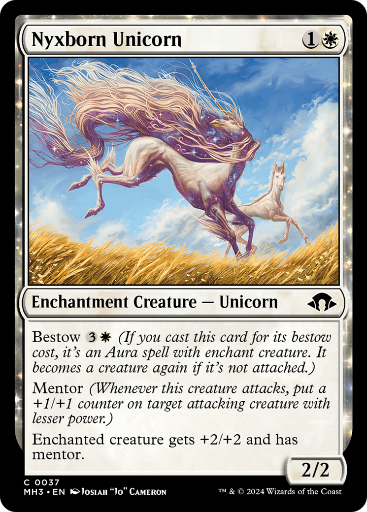 Nyxborn Unicorn (037) - Modern Horizons 3