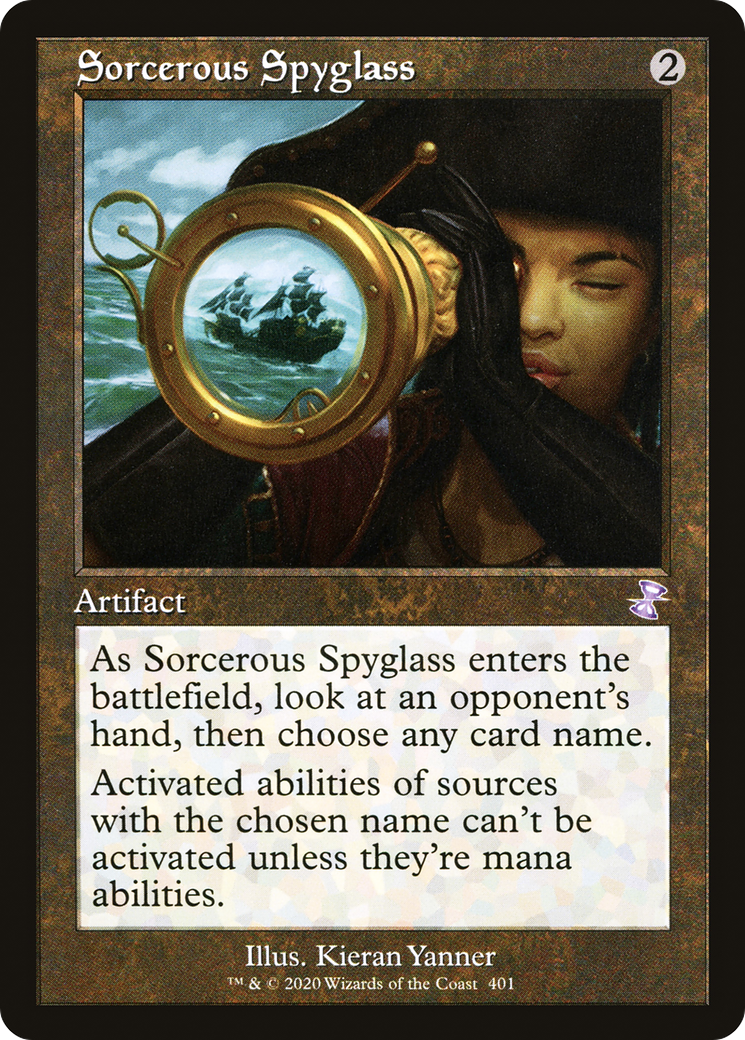 Sorcerous Spyglass (Timeshifted) [Time Spiral Remastered] | Silver Goblin