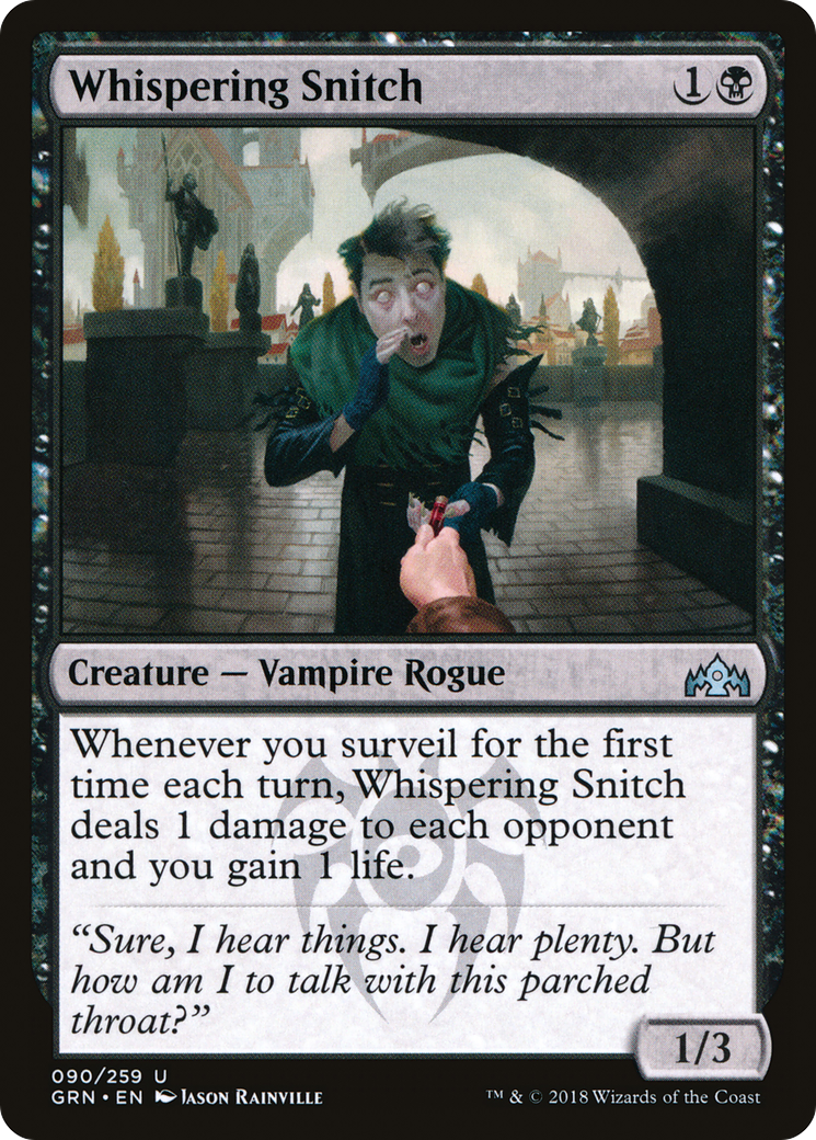 Whispering Snitch (090) - Guilds of Ravnica