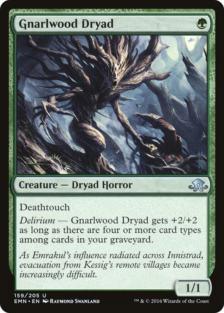 Gnarlwood Dryad (159) - Eldritch Moon