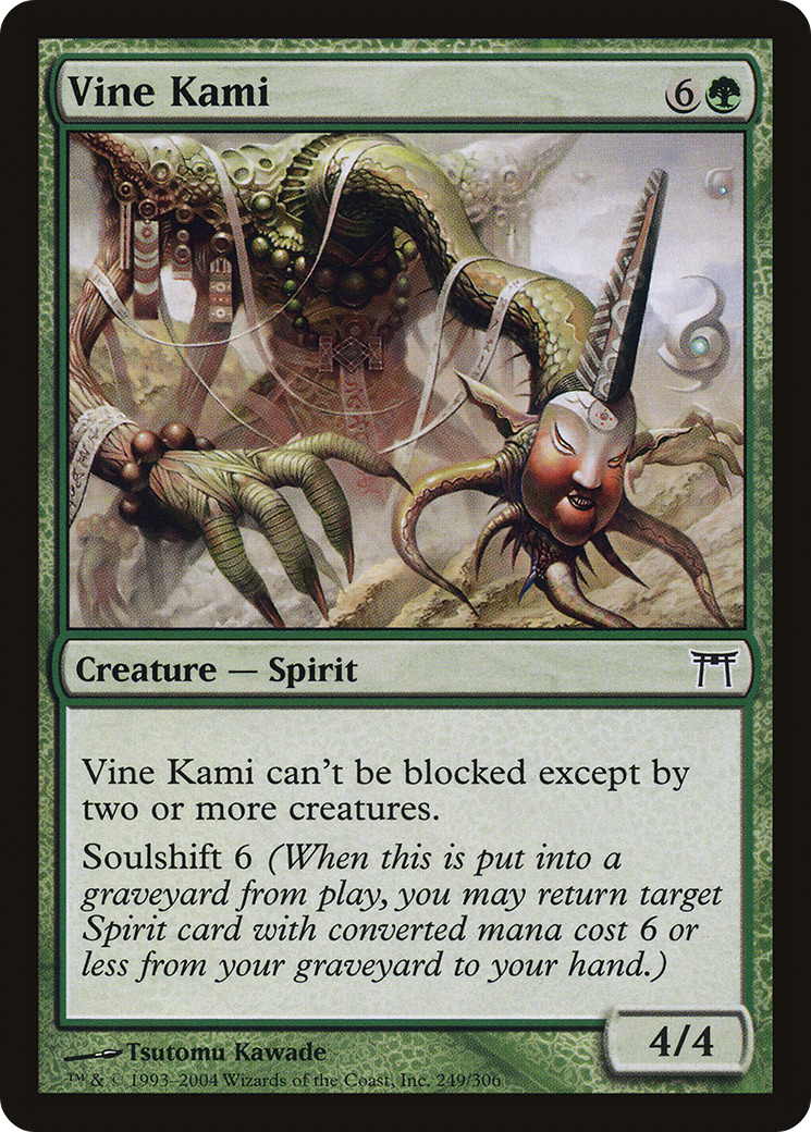 Vine Kami (249) - Champions of Kamigawa