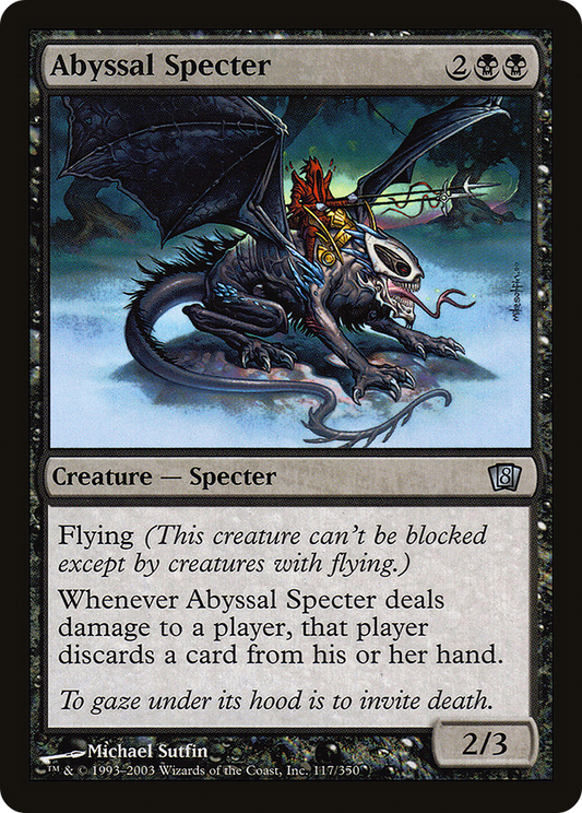 Abyssal Specter (117) - Eighth Edition