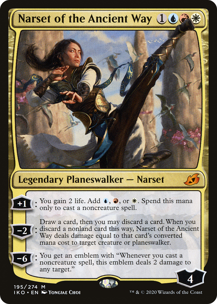 Narset of the Ancient Way (195) - Ikoria: Lair of Behemoths