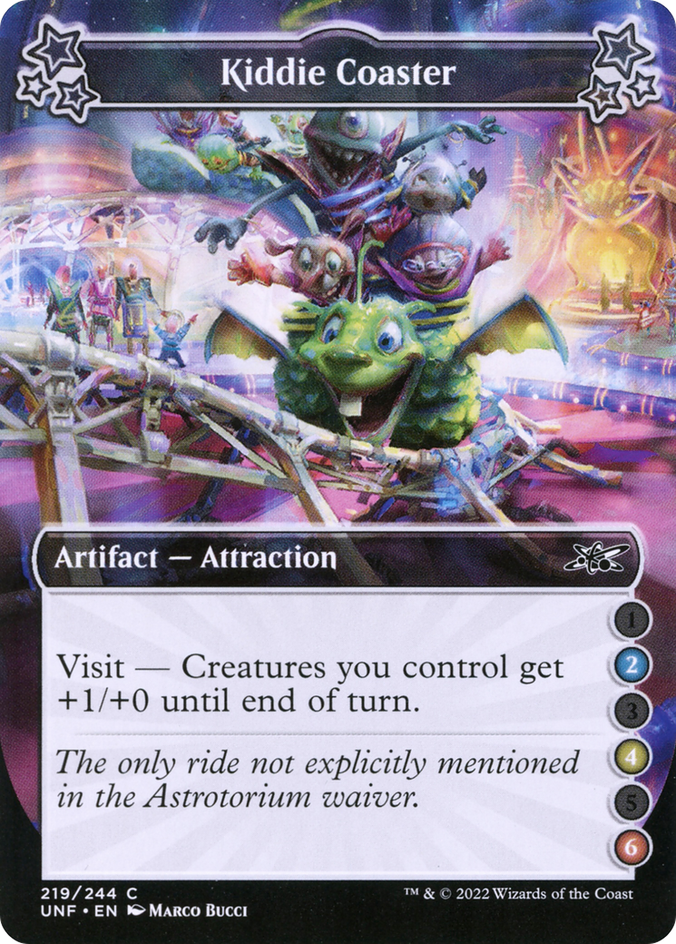 Kiddie Coaster (219b) Foil - Unfinity