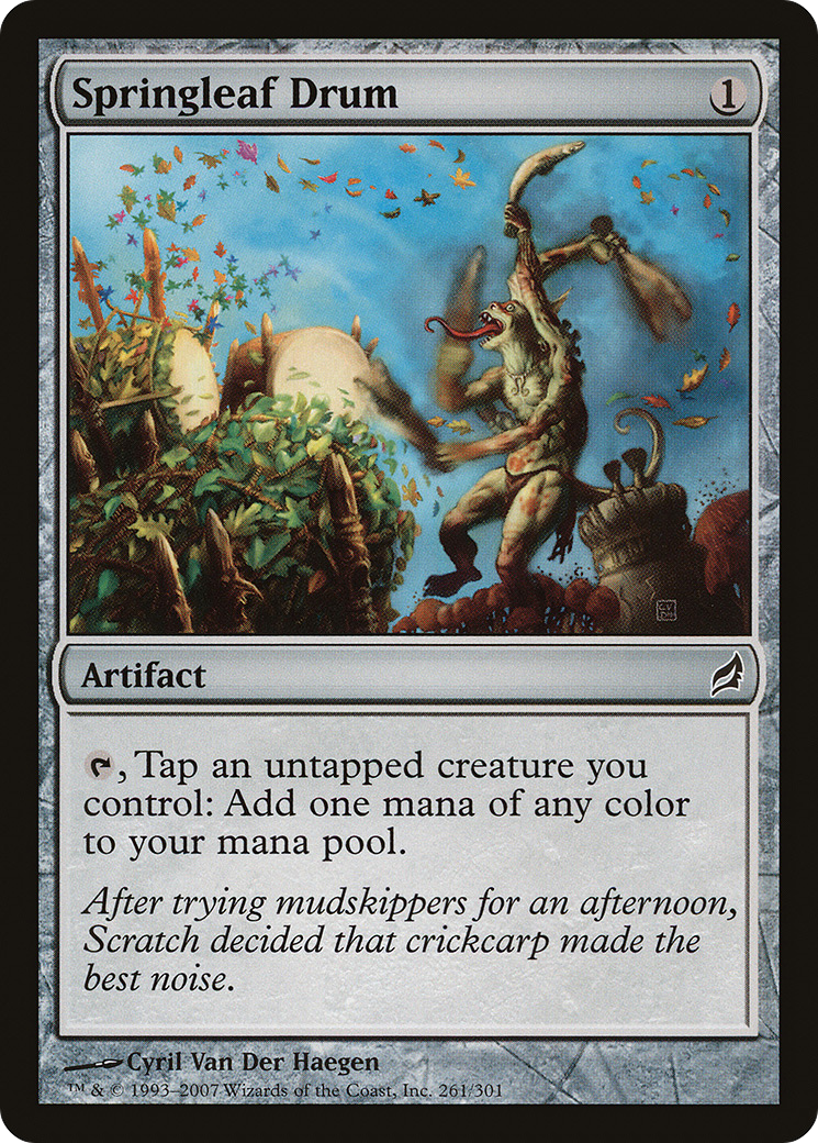 Springleaf Drum [Lorwyn] Foil