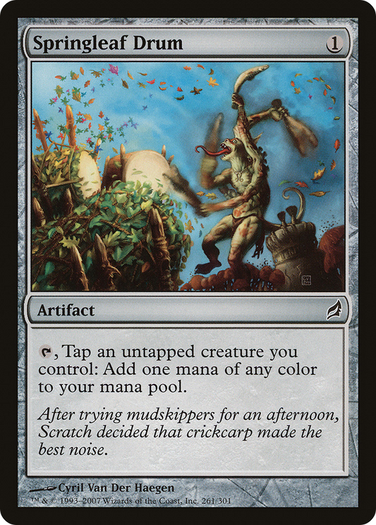 Springleaf Drum [Lorwyn] Foil