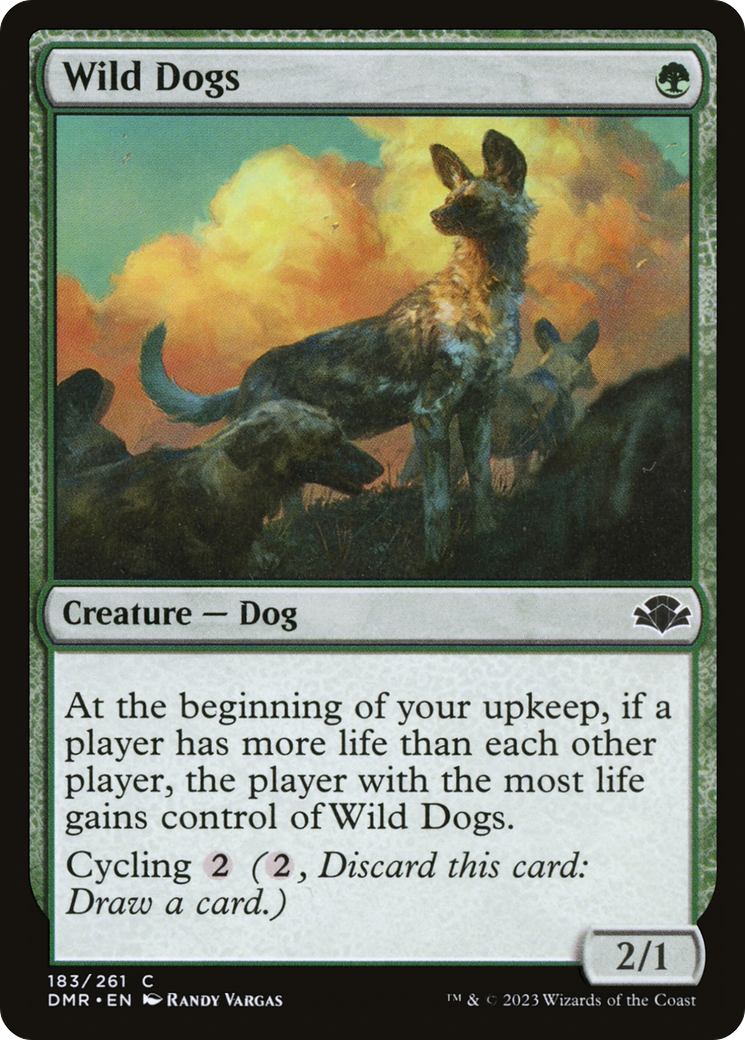 Wild Dogs [Dominaria Remastered] | Silver Goblin