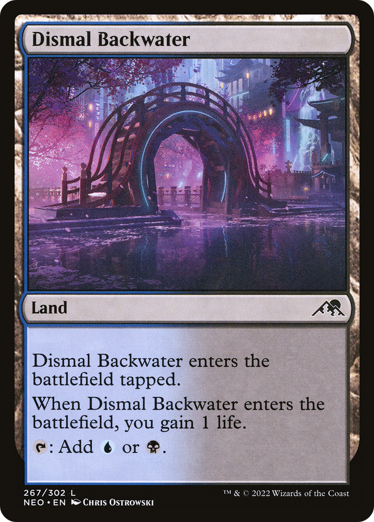 Dismal Backwater (267) Foil - Kamigawa: Neon Dynasty