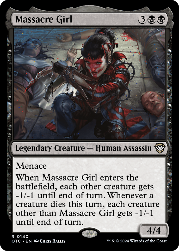 Massacre Girl [Outlaws of Thunder Junction Commander]