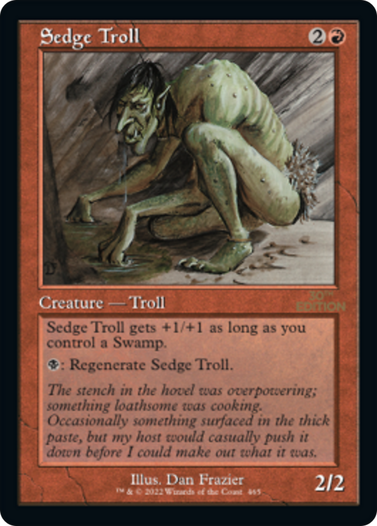 Sedge Troll (Retro) (465) - 30th Anniversary Edition