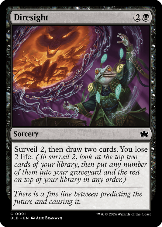 Diresight [Bloomburrow] Foil