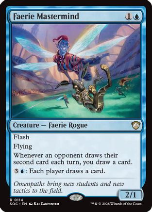 Faerie Mastermind (114) - Commander: Secrets of Strixhaven