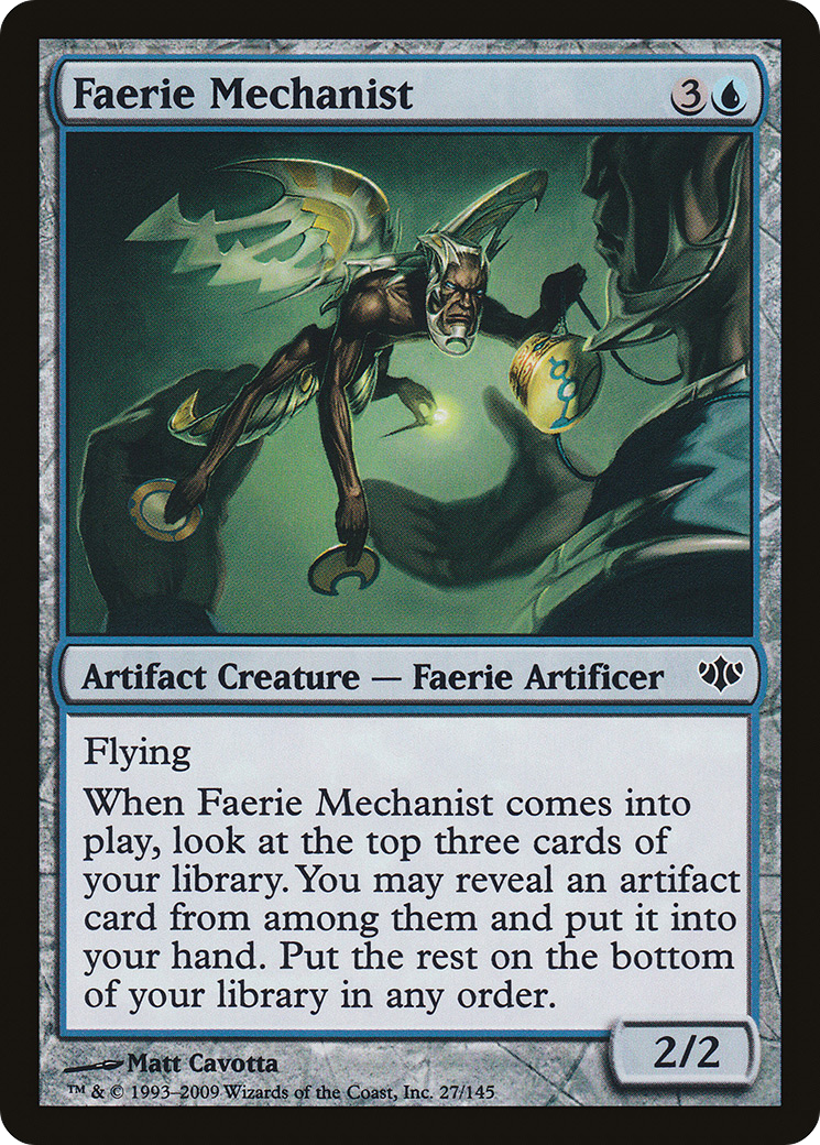 Faerie Mechanist (027) - Conflux Foil