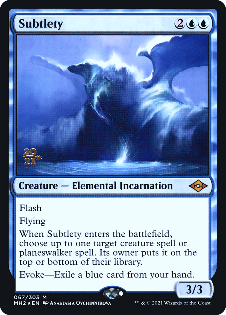 Subtlety (067) Foil - Modern Horizons 2 Promos