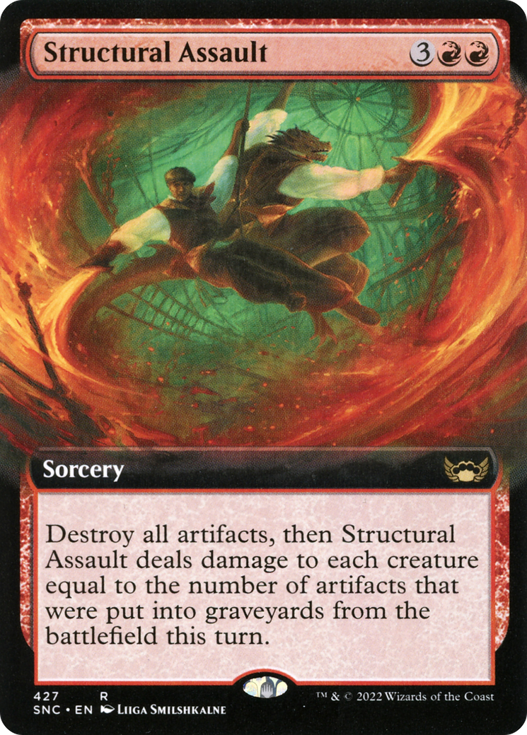 Structural Assault (Extended Art) [Streets of New Capenna]