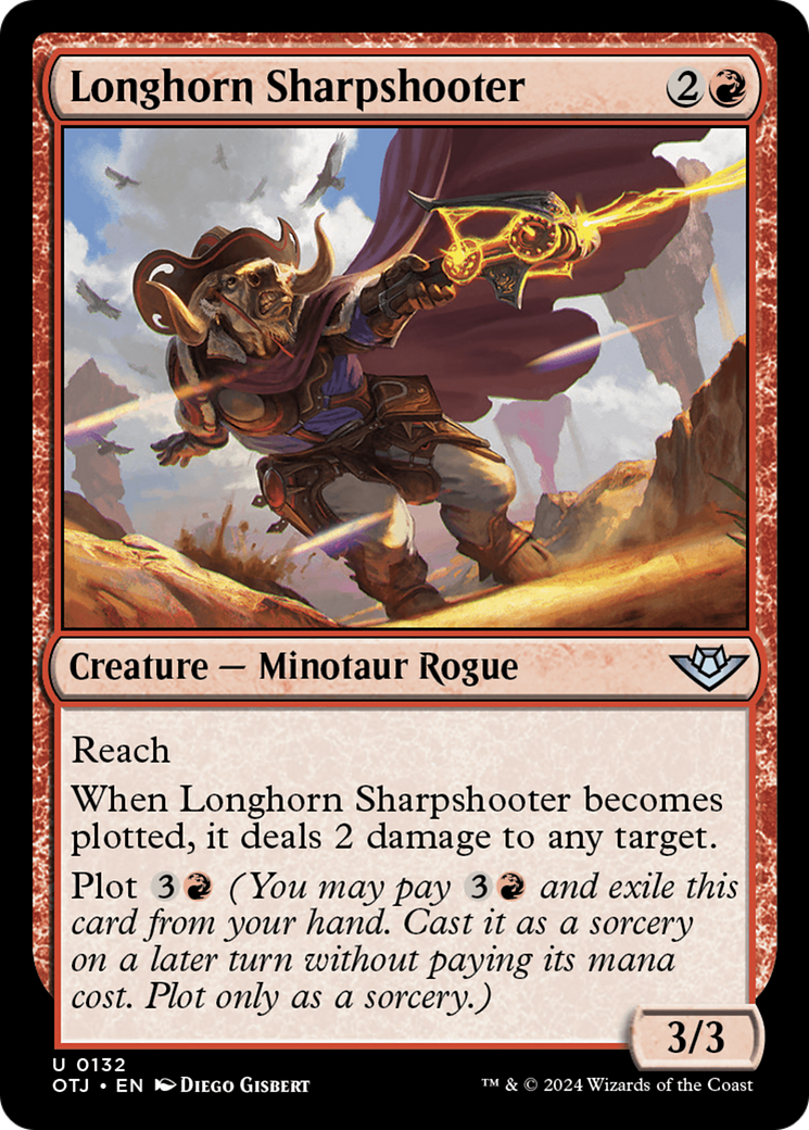 Longhorn Sharpshooter [Outlaws of Thunder Junction] | Silver Goblin