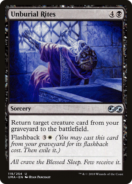 Unburial Rites (119) - Ultimate Masters