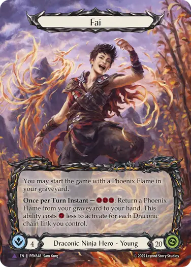 Fai (Marvel) (PEN348) Cold Foil - Compendium of Rathe