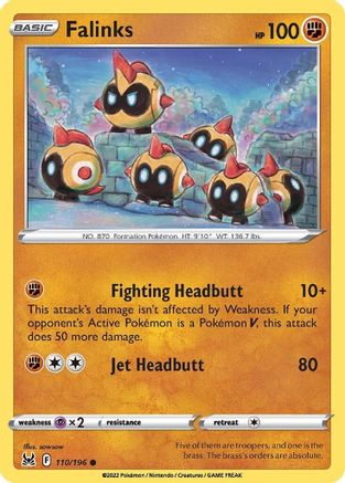 Falinks (110) Reverse Holofoil - Lost Origin