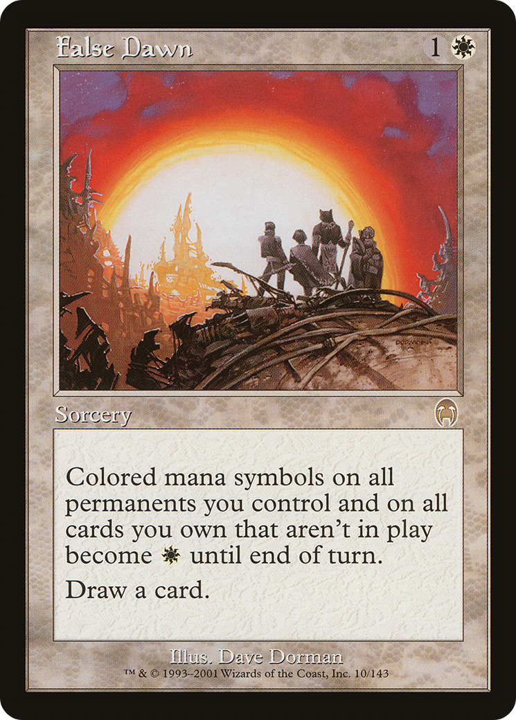 False Dawn (010) Foil - Apocalypse