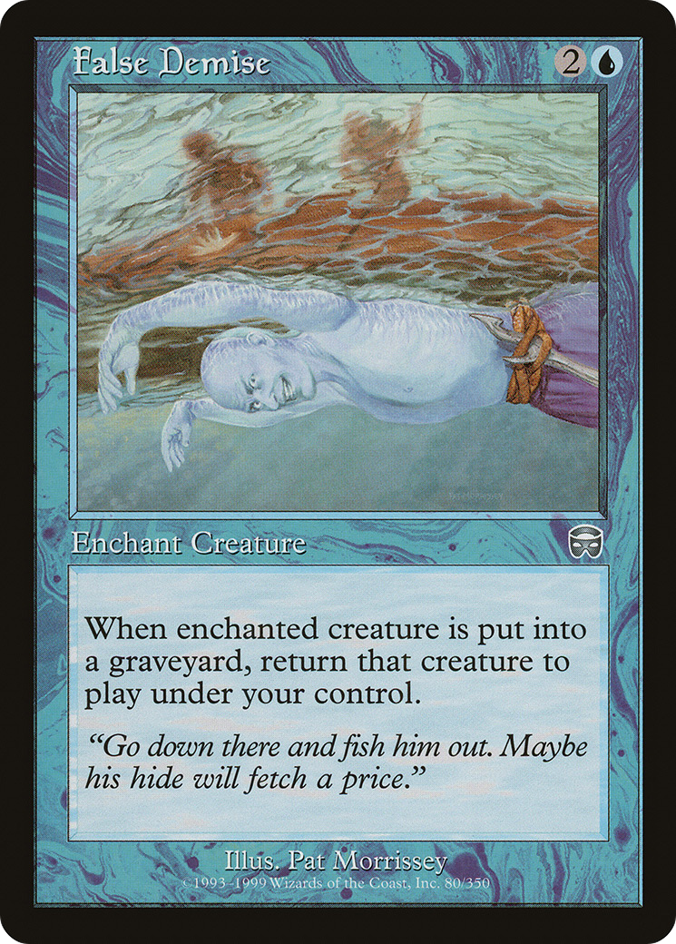 False Demise (080) Foil - Mercadian Masques