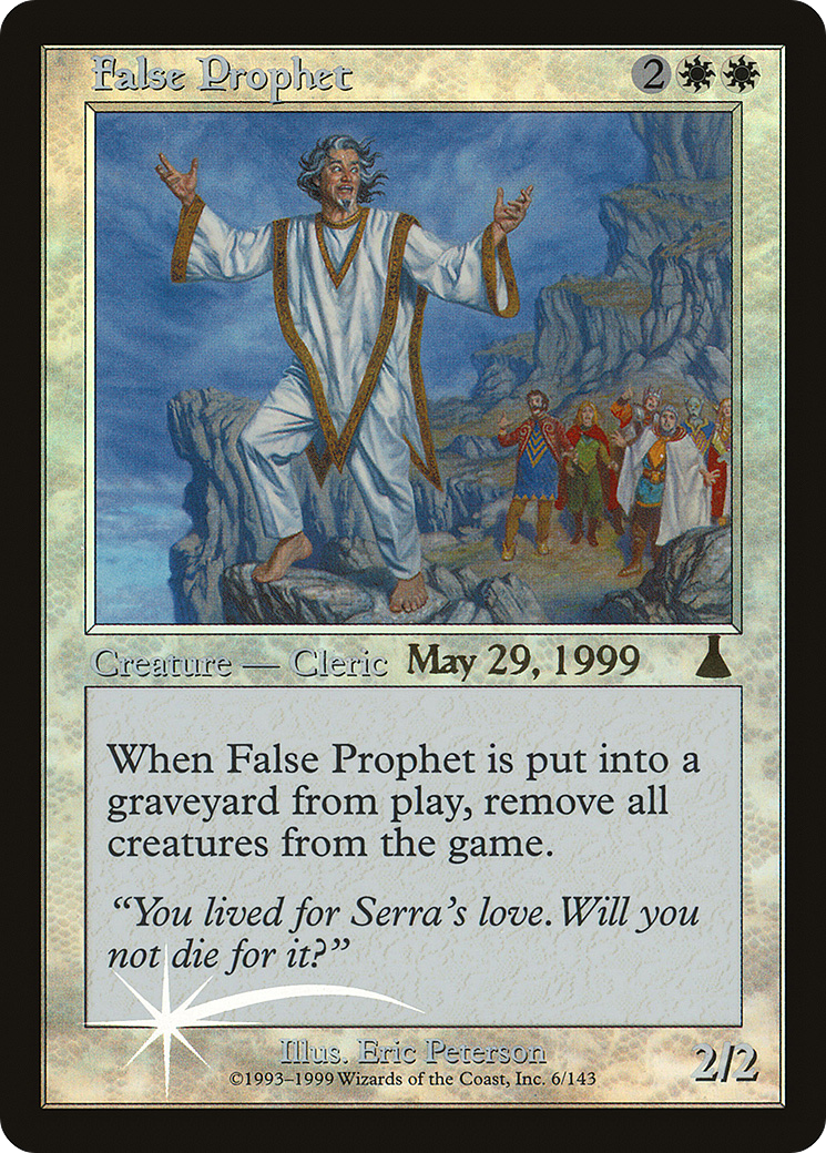 False Prophet (Promo) (006) Foil - Urza's Destiny