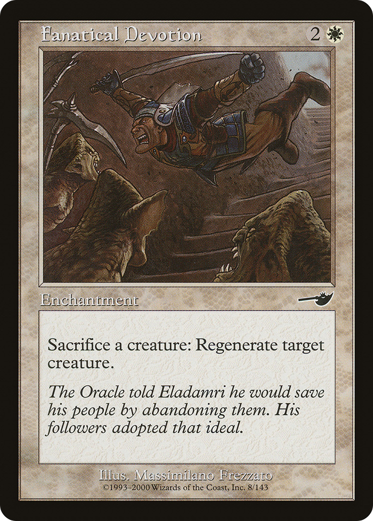 Fanatical Devotion (008) Foil - Nemesis