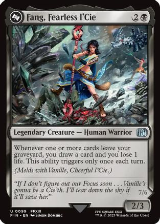 Fang, Fearless l'Cie (099) Foil - FINAL FANTASY