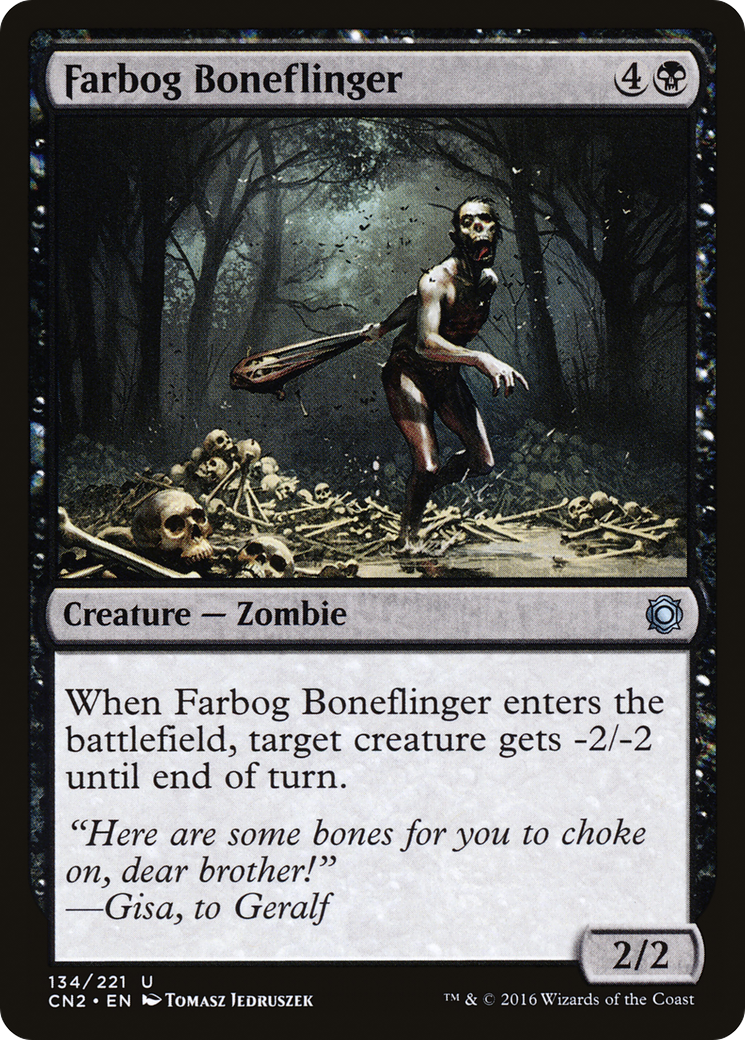 Farbog Boneflinger (134) Foil - Conspiracy: Take the Crown