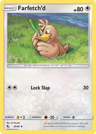 Farfetch'd (45) - Hidden Fates