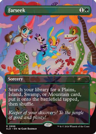 Farseek (2698) Foil - Secret Lair Drop Series