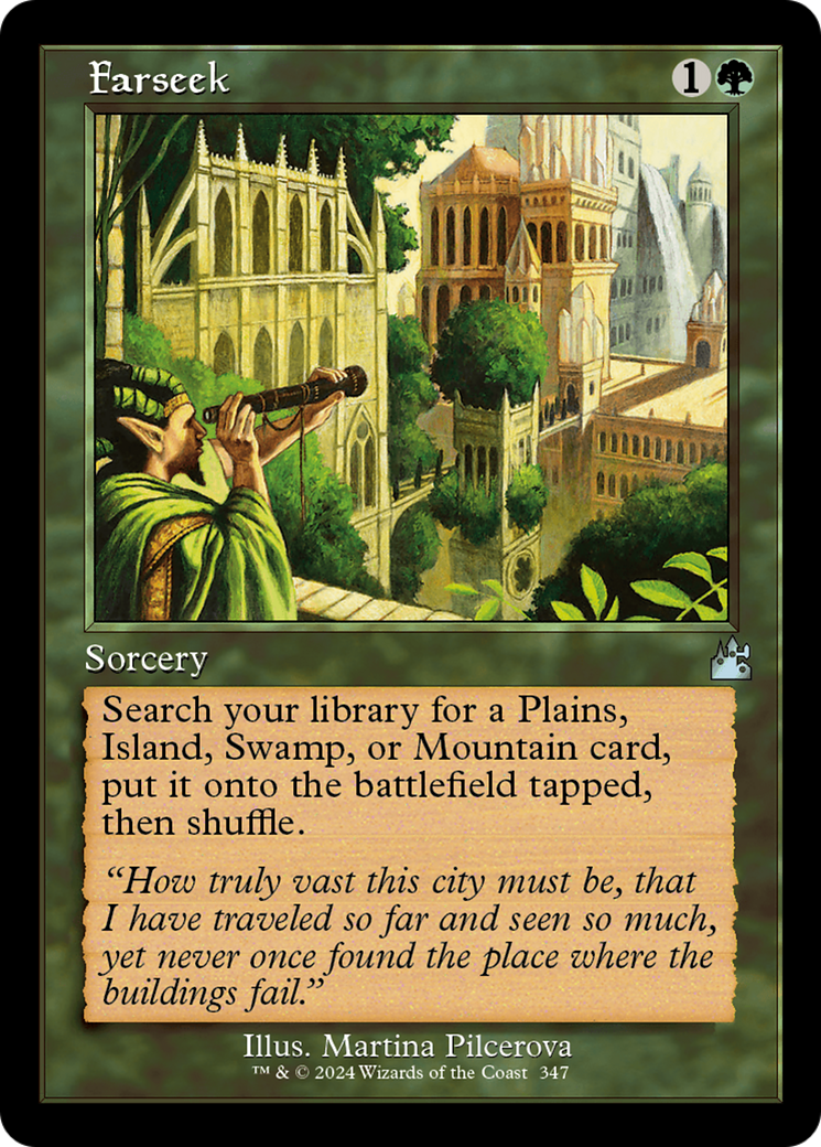 Farseek (Retro) (347) Foil - Ravnica Remastered