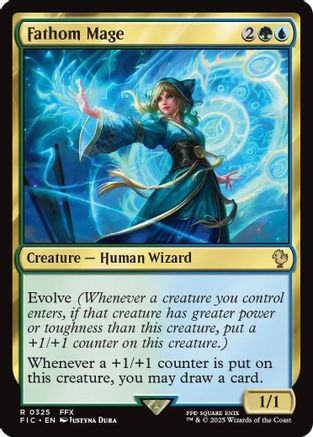 Fathom Mage (325) Surge Foil - Commander: FINAL FANTASY
