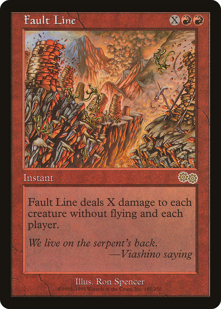 Fault Line (185) - Urza's Saga