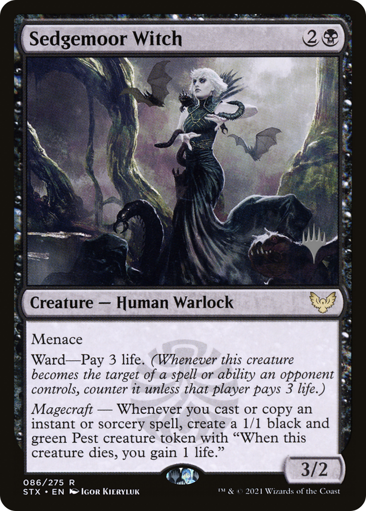 Sedgemoor Witch (86p) Foil - Strixhaven: School of Mages Promos