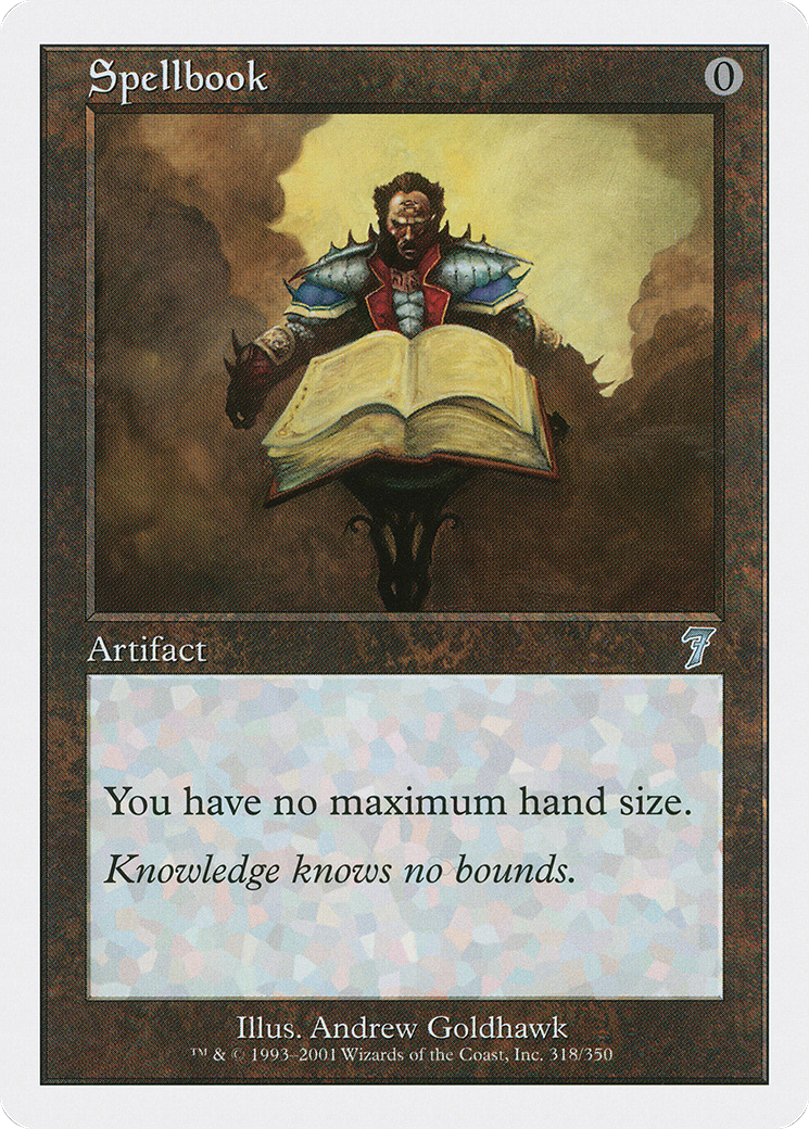 Spellbook (318) Foil - Seventh Edition