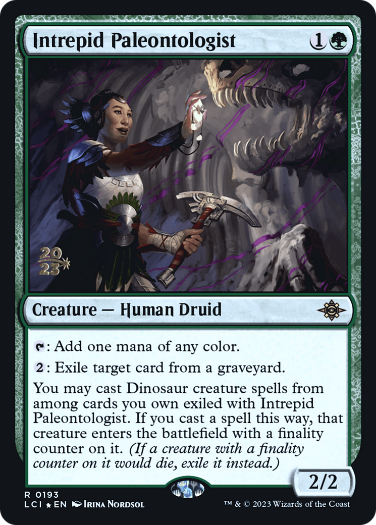 Intrepid Paleontologist (193) Foil - The Lost Caverns of Ixalan Promos