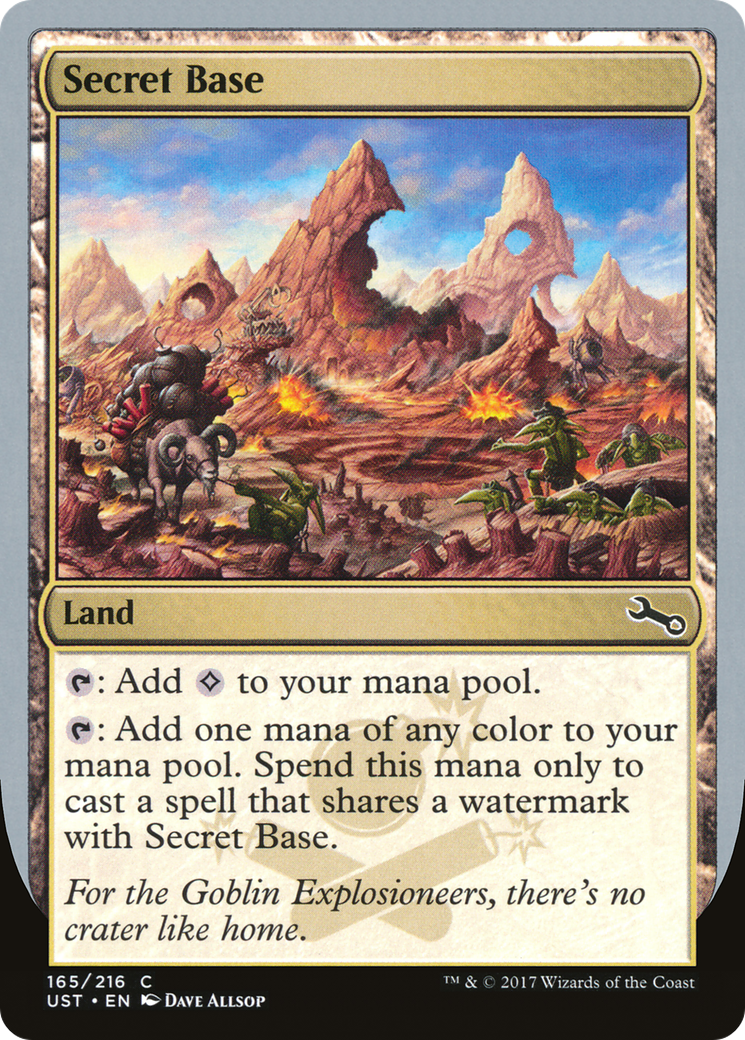 Secret Base (165d) - Unstable