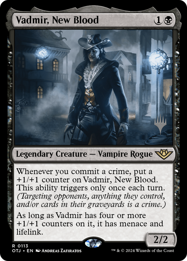 Vadmir, New Blood (113) - Outlaws of Thunder Junction Promos