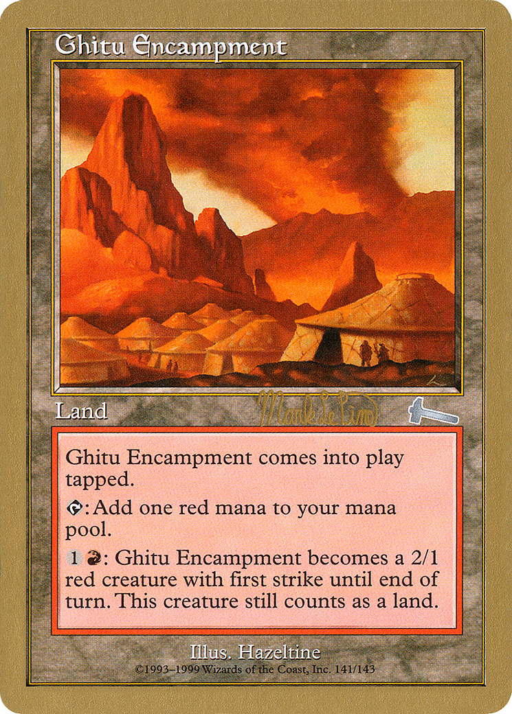Ghitu Encampment (Retro) (mlp141) - World Championship Decks 1999