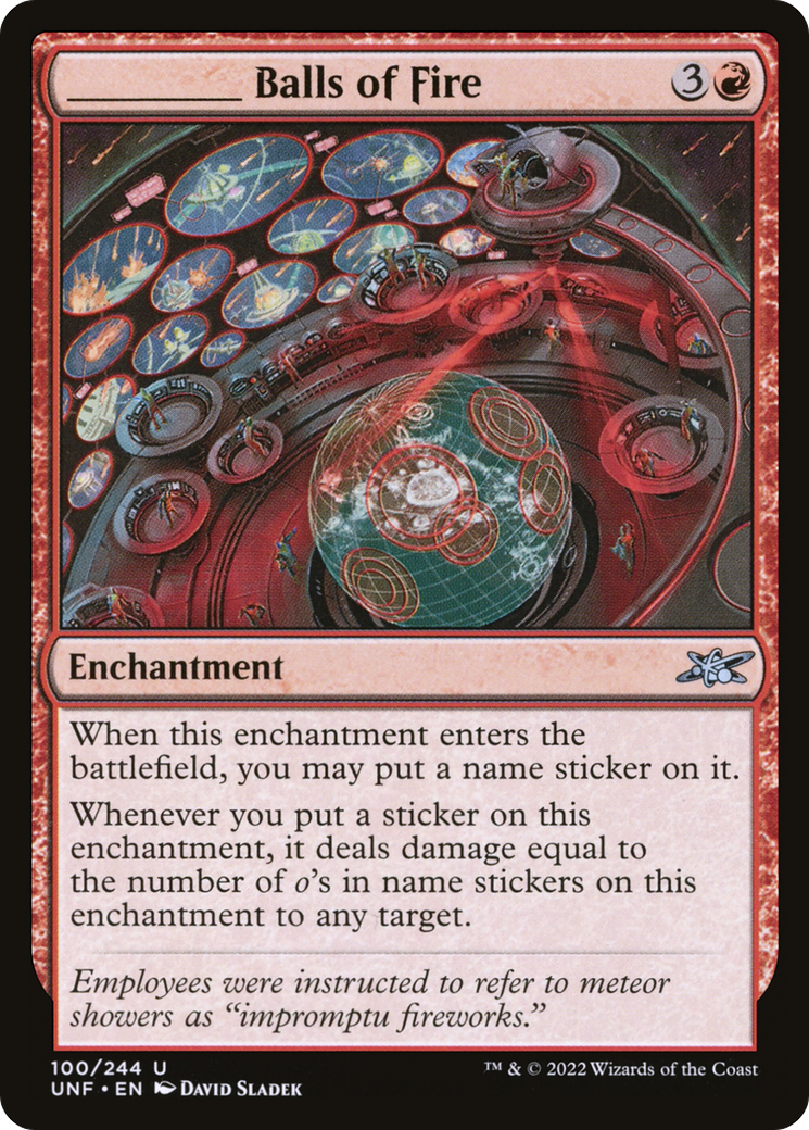 _____ Balls of Fire [Unfinity] Foil