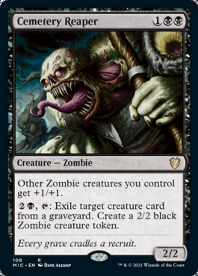 Cemetery Reaper [Innistrad: Midnight Hunt Commander] | Silver Goblin