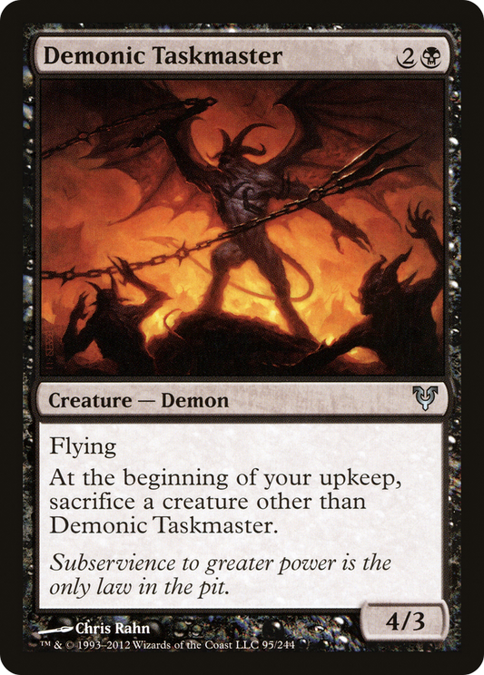 Demonic Taskmaster (095) - Avacyn Restored