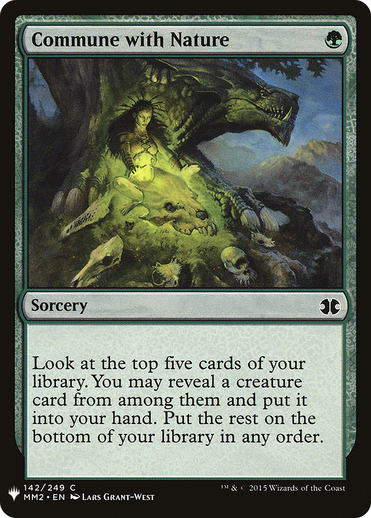 Commune with Nature (MM2-142) - The List